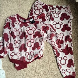 Disney Red and White Sleepwear